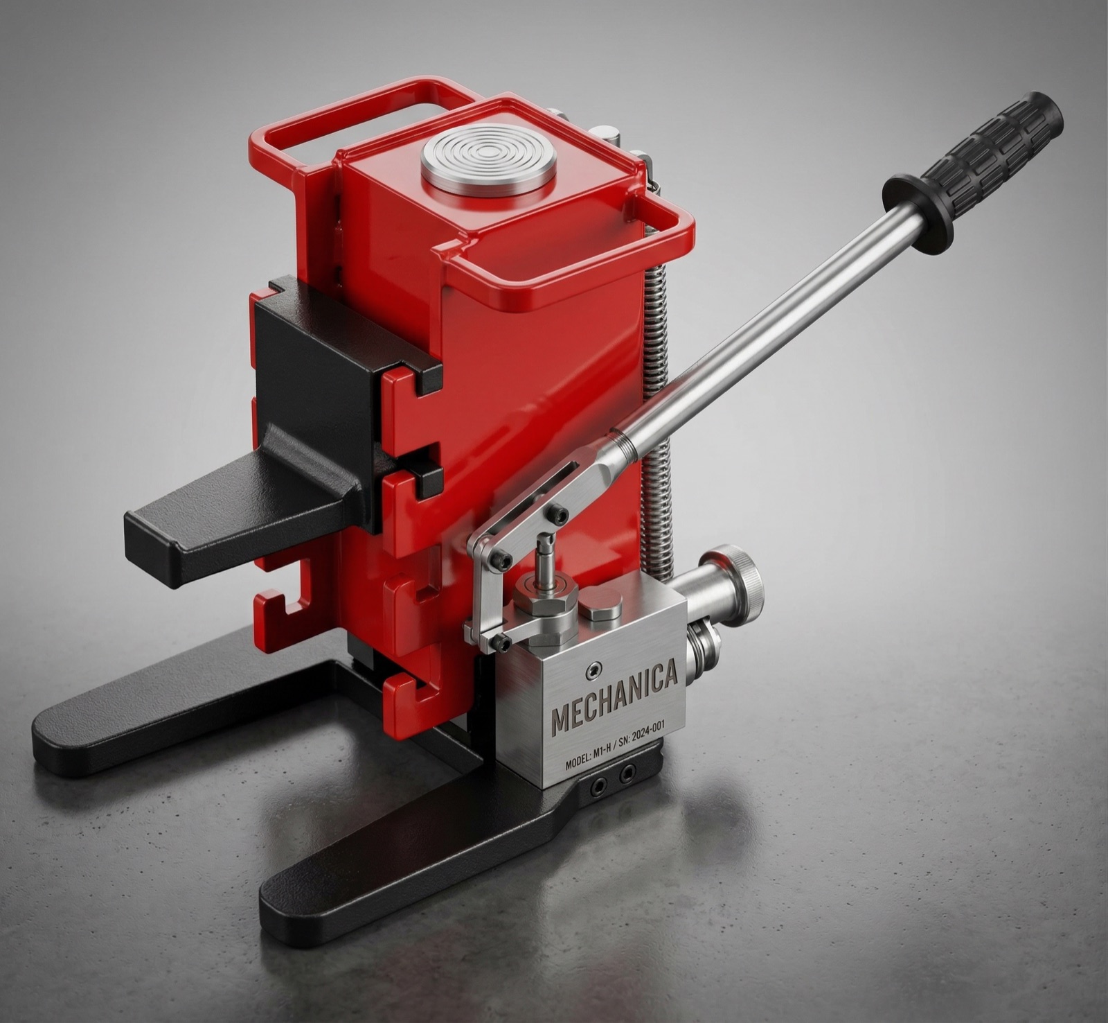 Hydraulic cylinder detail